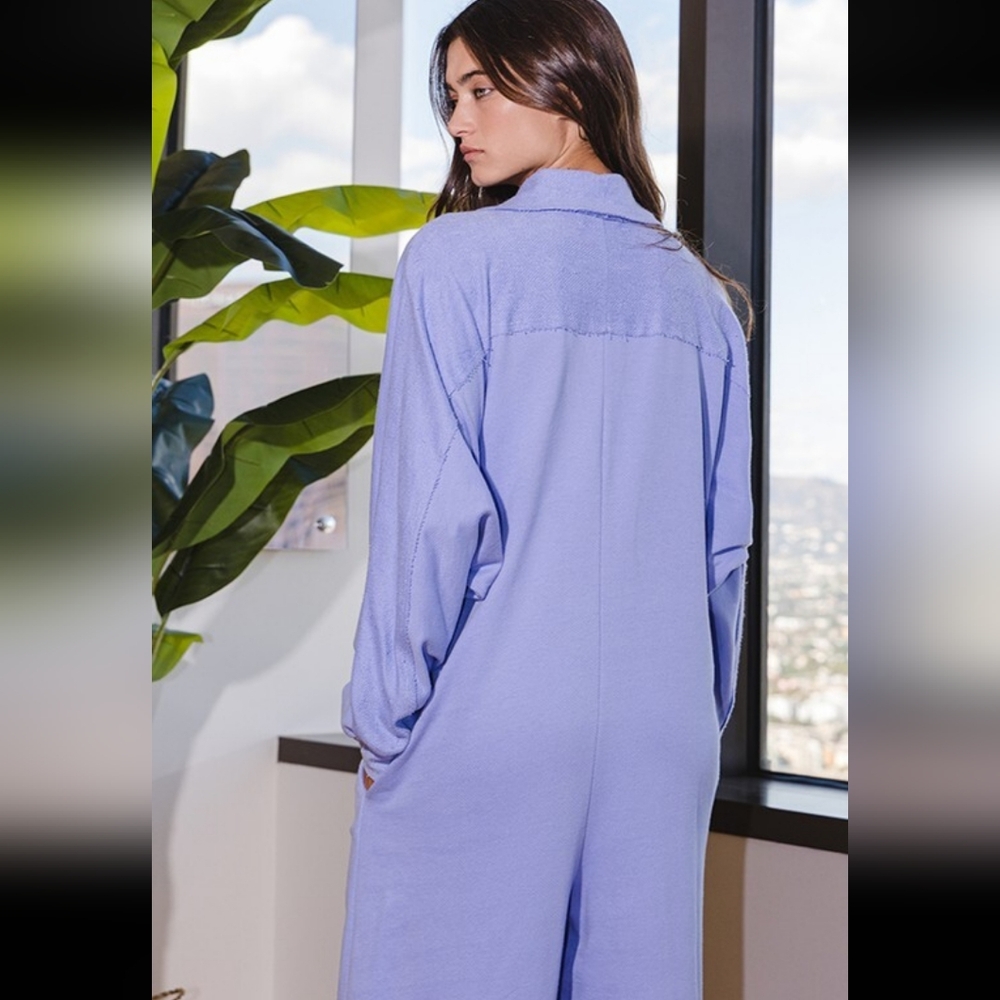 BUCKETLIST Lavender Jumpsuit NWT - Picture 8 of 15